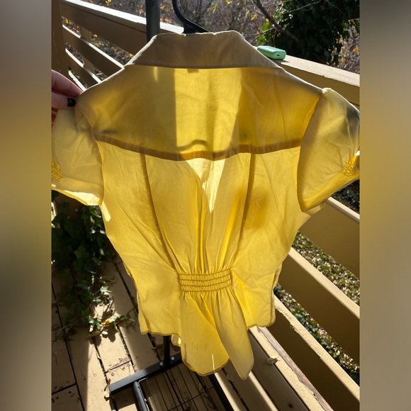 Vintage forever 21 baby yellow top - Picture 2 of 3